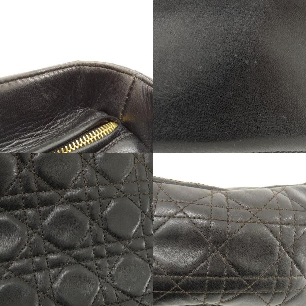 Christian Dior Lady 2way Cannage quilted handbag calfskin Black - Picture 7 of 11